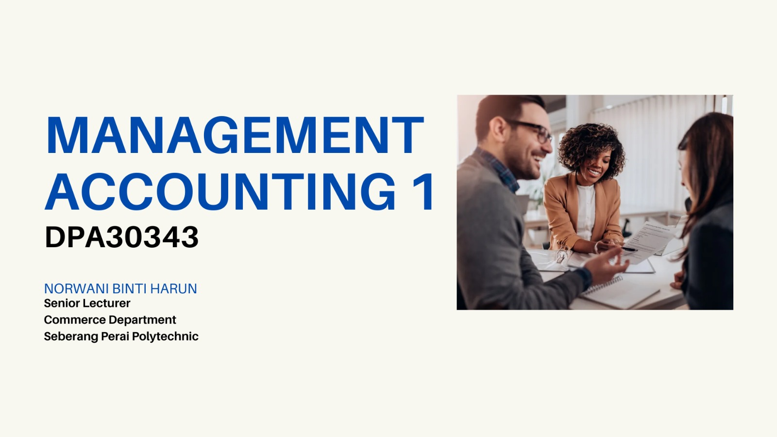 DPA30343 MANAGEMENT ACCOUNTING 1 SESI 1 2026/2027